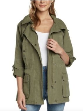 (A6) Matty M Olive Green Utility Field Jacket - Women’s Large - Excellent